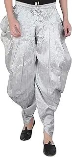 [Royal Kurta] Mens Silk Blend Harems Patiala Salwar