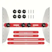 Stair Tread Gauge Template Tool Aluminum Alloy Stair Tread Jig for Stairs /Risers / Partitions / Self and Cutting Dryw