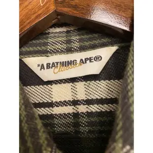 A Bathing ape bape ape 襯衫 M