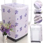 Sunscreen Washing Machine Dust Cover Flower Printed Laundry Washer Protector