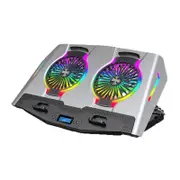 Silent Usb Laptop Cooling Stand - Silver