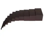 Wooden Building Blocks Stairs Set Developmental
