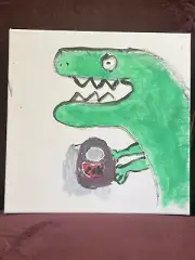 “Dino-Coke” painting