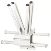X-Ray Apron & Glove Rack (Wall Mount) - 2 Apron/4 Glove/Thyroid Shields Storage