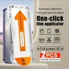 2 Pack Auto Alignment Dust Free Screen Protector for iPhone 16e 16 15 14 Pro Max