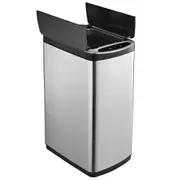 50L Rubbish Bin Dustbin Smart Bin Kitchen Trashcan Waste Recycling Waste Garbage with Infrared Motion Sensor