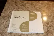 Wausau Paper. Creative Collection, Textures Cardstock, Wausau Bright White