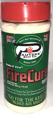 Pautzke Soft Satisfying Surfire Formula Natural Egg Fire Cure 16 Oz P16FC/NAT