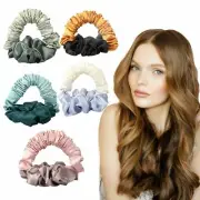 Soft Heatless Curling Headband No Heat Ponytail Hairband Hair Curler Scrunchie