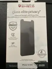 Zagg InvisibleShield Glass Elite Privacy + Screen Protector - iPhone 12 Mini NIB