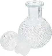 Veemoon Glass Brandy Dispenser Elegant Whiskey Decanter with Stopper for Home Bar Use Rapid Aeration Precise Liquor Bottle for Enhanced Flavor
