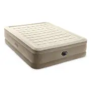 Intex Queen Ultra Plush Inflatable Airbed With Fiber-Tech Bip 152x203x46cm