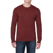 Buffalo Men’s Crewneck Pullover Sweater (Red, XLarge) NWT