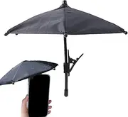 Man In The Shade Of The Phone - For Sun Shade, Adjustable Phone Stand | 360 Rotatable Desktop Stand With Visor, Sunlight Protection Cover For Workstation A
