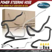 5x Power Steering Pressure & Return Line Hose for Honda Pilot 2012-2015 V6 3.5L (for: Honda)