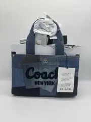 Coach Cargo Tote Bag 26 With Patchwork