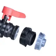 Premium IBC Tank Cap Adapter Quick and Easy For Schutz Valve Connection