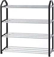 Shoe Rack Aluminum Metal Standing Shoe Rack Shoes Storage Shelf Home Organizer Accessories Shoe Rack