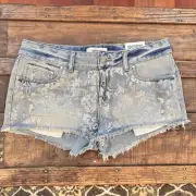 Victoria’s Secret PINK Denim Cheeky Cut Off Shorts Women’s size 8 NWT