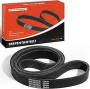 Engine Serpentine Drive Belt Compatible with Blue Bird, International Harvester & Mack Cars - All American FE, Vision School Bus, 7600, 5500i, 5600i, 5900i, 8600 TranStar, HX515, HX615, GU4