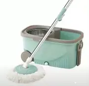 Mop Bucket w/ Wheels includes Mop and Stainless Steel Handle. Brand New.