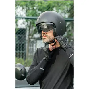 Rockbros 摩托車手套薄款半指機車手套越野摩托車防摔手套防護騎行裝備男士