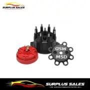 MSD84317 MSD Distributor Black Small Diameter Cap and Rotor Kit