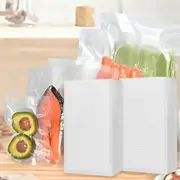 Vivva 100PCS Vacuum Seal Bags 15*25CM Food Storage Protection Heat-Sealable Freezable Reheatable for Freshness