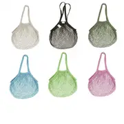 Karlstert Long Handle Natural Cotton String Bag - Natural