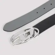 [Diesel] Diesel-B-1 Dr Reversible Belt With Logo-Donna 85 CM