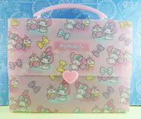 在飛比找樂天市場購物網優惠-【震撼精品百貨】My Melody 美樂蒂 手提資料盒 蝴蝶