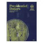 "WHITMAN" PRESIDENTIAL DOLLARS 2007-2011 #1 FOLDER NEW WITH FREE SHIPPING!!