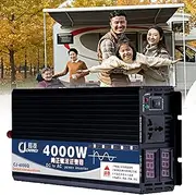Car Inverter,5000w 12v/24v-220v,Intelligent Temperature Control Fan Cooling,Buzzer Reminding Device,Refrigerator,Air Conditioner,Freezer,Washing Machine,Microwave Oven,24V-220V-4000W