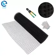 1"x1" Hardware Cloth 16 Gauge Welded Wire Fence Vinyl Coated Chicken Rabbit Mesh