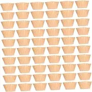 Generic 1000pcs Brown Mini Round Cupcake Liners Baking Cups for Showers Weddings Birthdays Versatile Dessert Cups for Easy Clean Up Event Ready