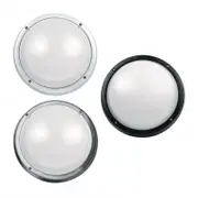 Round Plain incandescent Polycarbonate Bulkhead Superlux Lighting - LJ6051