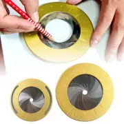 Adjustable Circle Drawing Ruler Tool Measuring Drawing Circular Compass AUS JQ