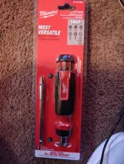 Milwaukee 48-22-2903 14-In-1 Ratcheting Multi-Bit Screwdriver NEW Damaged Box