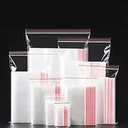 100pcs Small Zipper BagsPlastic Resealable Clear Poly Ziplock Bags,Sealed Plastic Bag for Candles, wedding Gifts, Party Favor, | Storage Bags 1.57"x2.36"