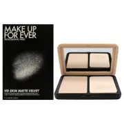 HD Skin Matte Velvet Powder Foundation - 1N00 Alabaster by Make Up For Ever f...