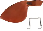 VIOLIN CHINREST BRACKET WOOD METAL HOLDER MUSICAL INSTRUMENT ACCESSORIES FOR 3/4 4/4 VIOLIN PLAYERS