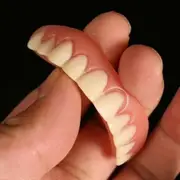 Veneers Snap On False Teeth Instant Smile Cosmetic Dentures Set