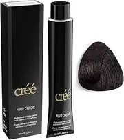 Cree Professional Permanent Hair Color, 100ml - 3.4 fl.oz. (Coffee 4.89)
