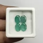 Natural Emerald Oval Cut 4.42 Cts-Zambia Emerald 6x8 mm- green emerald gemstone