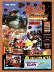 1994 Wild Guns SNES Original Advertisement / Retro Wall Art v1