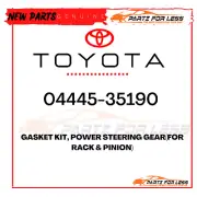 04445-35190 TOYOTA GASKET KIT, POWER STEERING GEAR(FOR RACK & PINION) NEW OEM