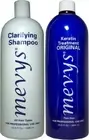 MEVYS 1)CLARIFYING SHAMPOO 33.8 OZ - 1)ORIGINAL KERATIN TREATMENT 33.8 OZ