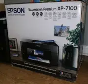 NEW Epson Expression Premium XP-7100 All-In-One Printer with Scanner and Copie