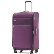 Tosca Vega Softside EXP Large 81cm Suitcase Plum