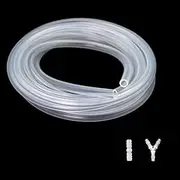 3.65m(12ft) 6mm ID x 10mm OD(1/4" ID x 3/8" OD) Food Grade Silicone Tubing, Home Brewing,Homebrew Kit Wine Making, Aquarium Air Hose, High/Low Temp Resistant, Transparent,BPA-Free
